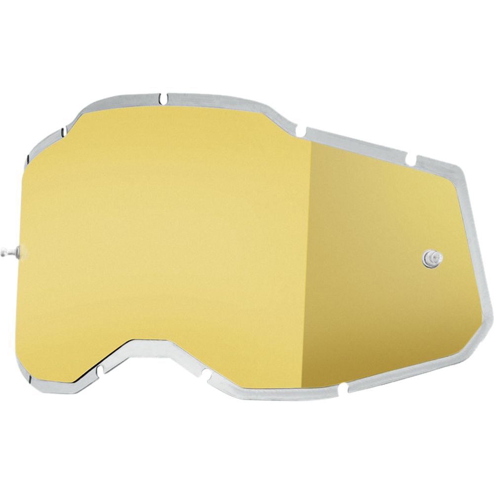 100percent RC2/AC2/ST2 Plus Replacement - Injected Mirror Gold Len Bild 1