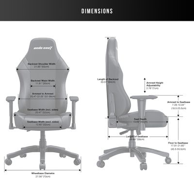 anda seaT Luna - tissu gris Bild 6