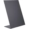 Contacto Set of 3 table stand-up chalkboards, DIN A5, black acrylic