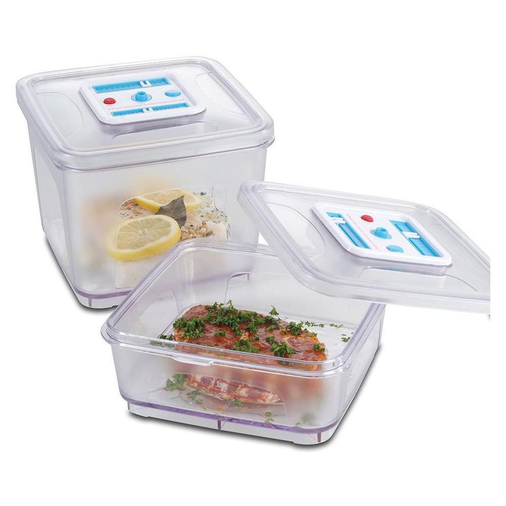 Solis Vacuuming container set of 2 pieces square Bild 1