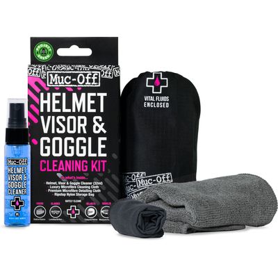 Muc-Off Visor, Lens & Goggle Cleaner Kit V2 32ml