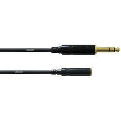 Cordial Cavo audio jack 6,3 mm - jack 3,5 mm 0,15 m