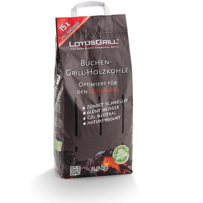 LotusGrill Holzkohle Buche 2.5kg LK-2500 Bild 2