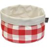 Heidi Cheese Line sac à fondue rondo vichy Ø 20cm rouge crème