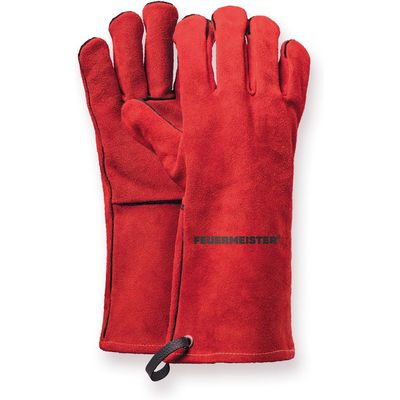 Feuermeister BBQ glove Premium BBQ Red, size 12