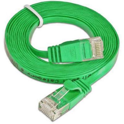 SLIM câble patch Cat 6, UTP, 10 m, vert Bild 3