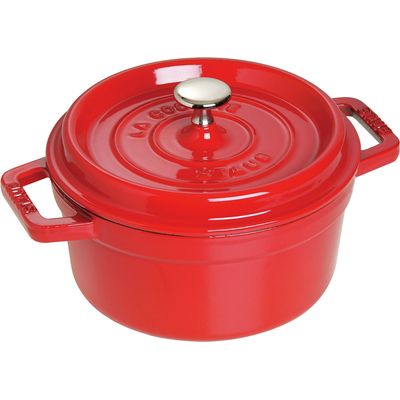 Staub Topf rund Vitamin Kirschrot 6.7 lt. 28cm Bild 9