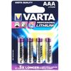 Varta Batterie Ultra Lithium 4xAAA LR03, Micro thumb 3