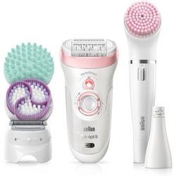 Braun Silk-epil 9-985 BS SensoSmartTM White-Pink