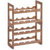 Zeller Present Weinregal stapelbar Bamboo 47x22x32cm thumb 0