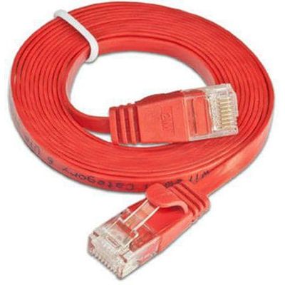 SLIM câble patch Cat 6, UTP, 15 m, rouge Bild 6