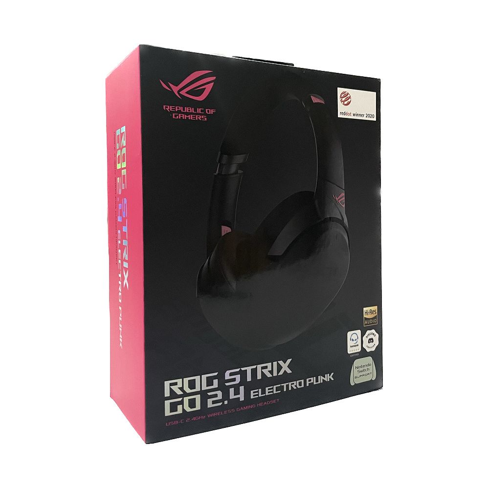 ASUS ROG Strix wireless Punk buy headset at Electro black - gaming Go 2.4
