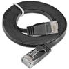 SLIM patchkabel Cat 6, UTP, 2 m, Schwarz thumb 1