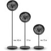 Trisa Standventilator mit Licht Ambiance Schwarz thumb 3