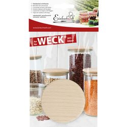 Weck Tulip shape with wooden lid and wooden scoop 1.0 liter - buy