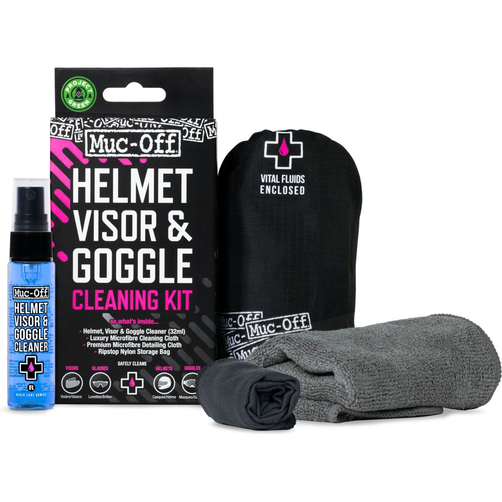 Muc-Off Visor, Lens & Goggle Cleaner Kit V2 32ml Bild 1