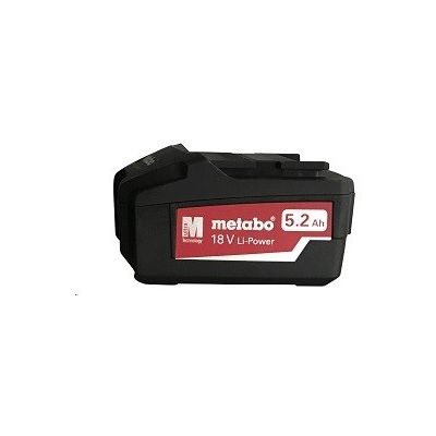 Metabo Akkupack 18V 5,2 Ah Li-Power Ersatzakku 625028000