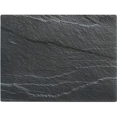 Zeller Present Cutting board glass slate anthracite 40x30cm