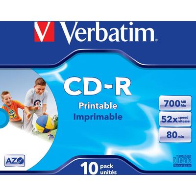 Verbatim CD-R 52x 700MB 700 MB, Jewelcase (10 Stück) Bild 6