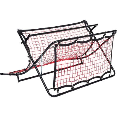 pure2improve Pure Fussball Trampolin schwarz rot