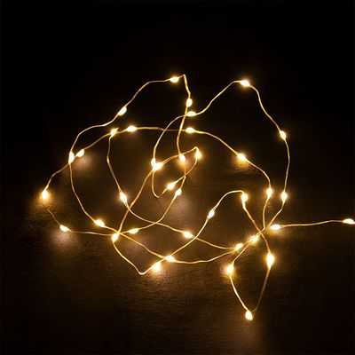 FS-STAR FS STAR Silver wire light chain 40LED with timer Bild 4