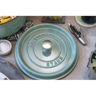 Staub Cocotte 24 cm, rund, Kirschblüte, Gusseisen 3.8l Bild 4