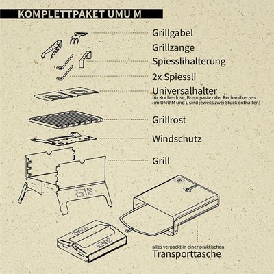 REPUS62 UMU Grill M set complet Bild 9