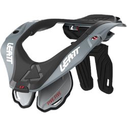 Leatt Neck Brace 5.5 V24 Forge grau-schwarz L/XL