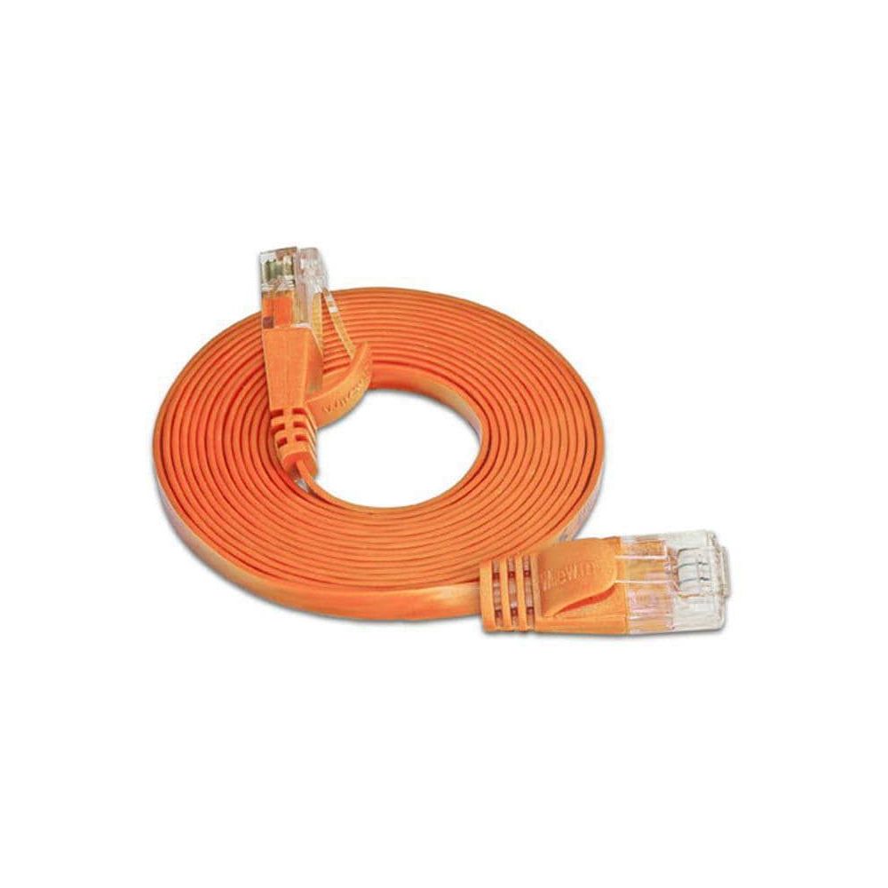 SLIM câble patch Cat 6, UTP, 5 m, orange Bild 1