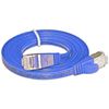 SLIM patchkabel  Cat 6, STP, 1 m, Blau