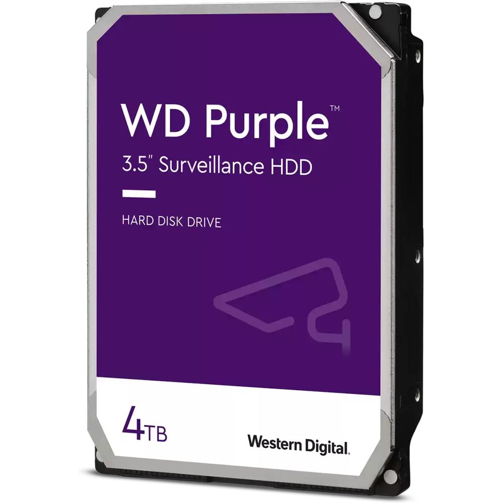 Western Digital Purple WD43PURZ Interne Festplatte 3.5 Zoll 4 TB Serial ATA III Bild 1