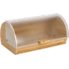 Zeller Present Roll-up bread bin bamboo plastic 39x25x19 cm