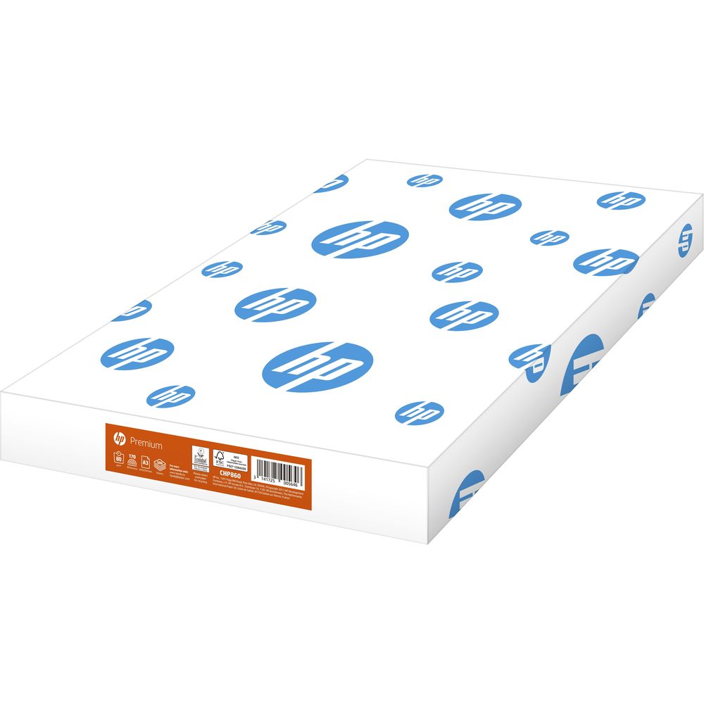 HP printer paper premium (c860) a3 white 500 sheets Bild 1