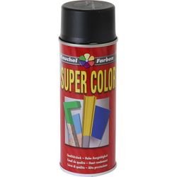 Knuchel Lack-Spray Super-color 400ml Ral.9005sg schwarz seidenglanz