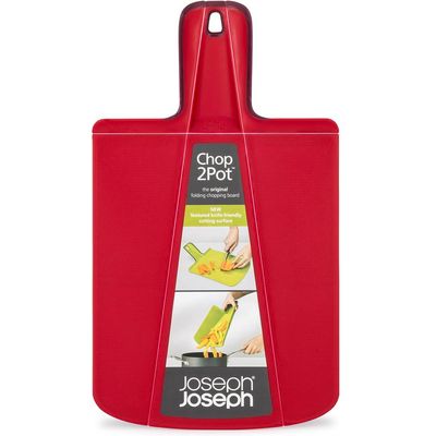 Joseph Joseph Chop2pot Plus Schneidbrett rot 38x21cm Bild 8