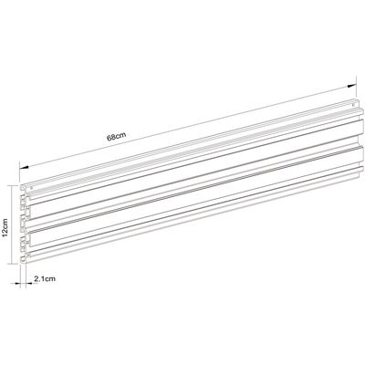 Multibrackets Extension Single Screen Black Bild 3