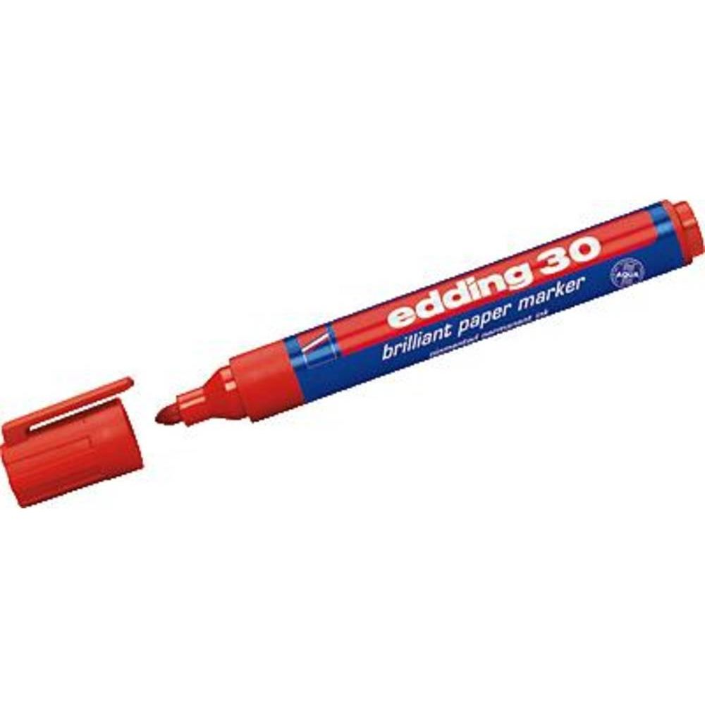 Edding Permanent marker 30 red Bild 1