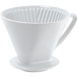 Cilio Kaffeefilter Grösse 4 Keramik weiss ø 14x10.5 cm