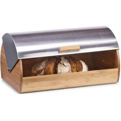 Zeller Present Brotkasten BambooInox 39x25,5x18,5cm Bild 2