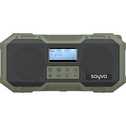 Sayva Camping light green, DAB+, UKW, Bluetooth