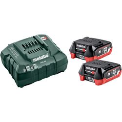 Metabo Basic-Set 12V 2xLiHD 4,0 Ah (685301000)