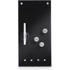 Zeller Present Memobord m. Haken Glas schwarz 20x4x40cm thumb 0