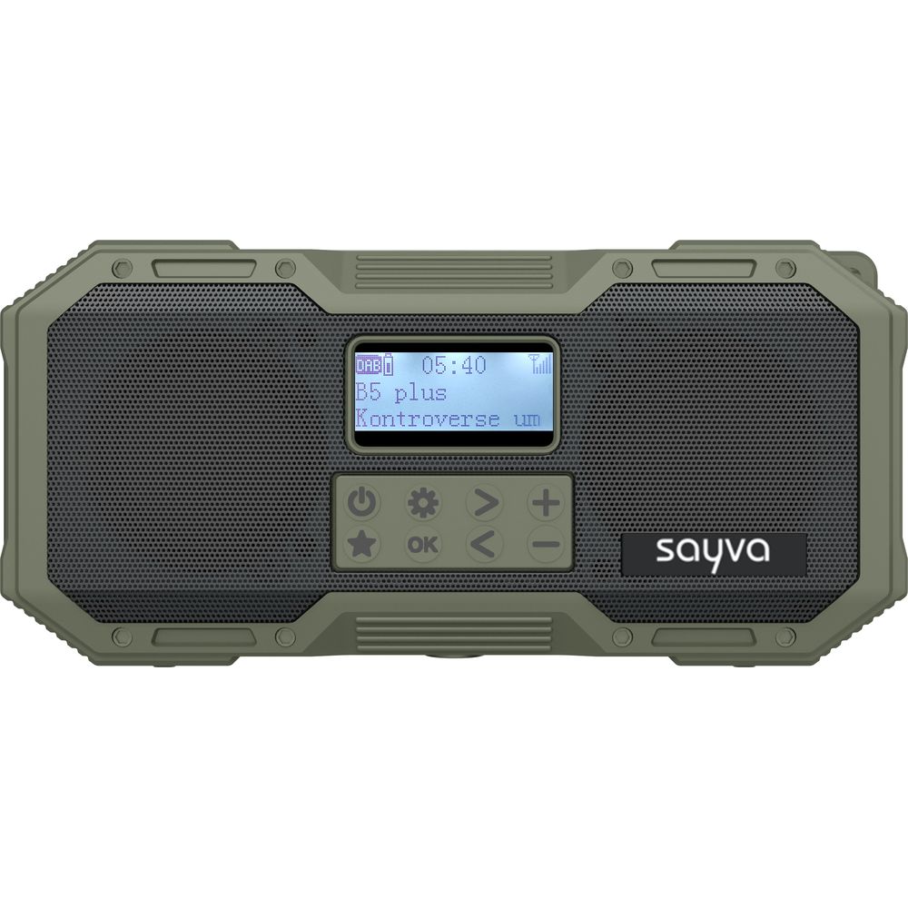 Sayva Camping light green, DAB+, FM, Bluetooth Bild 1