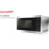 Sharp YC-MG51E-B 25 Liter 900 W Kombi-Mikrowelle schwarz