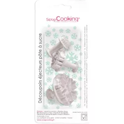 Scrap Cooking 3er Set Ausstecher Schneeflocken