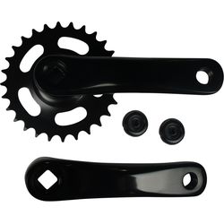 Mustang Crankset 28T. 127mm aluminum