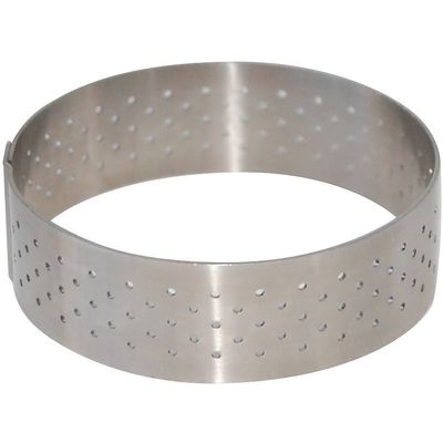 de Buyer Tortenring rund perforiert Ø8.5cm H: 2cm Bild 2