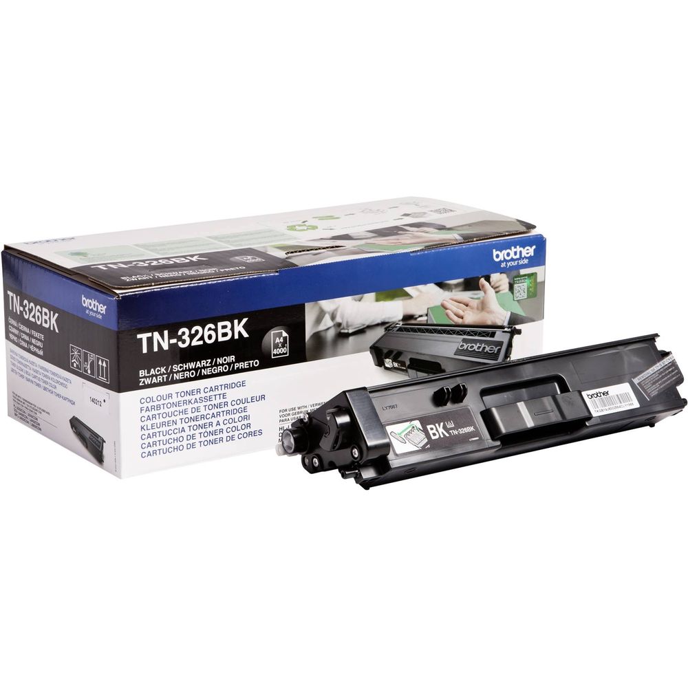 Brother Toner laser TN-326BK Toner 4000Page Toner / cartuccia laser nero Bild 1