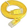 SLIM patchkabel Cat 6, UTP, 7.5 m, Gelb thumb 0