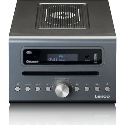 Lenco MC-175SI DAB+ Radio, silber Bild 2